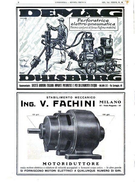 L'industria rivista tecnica ed economica illustrata