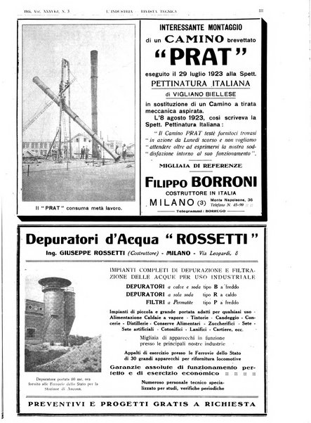 L'industria rivista tecnica ed economica illustrata