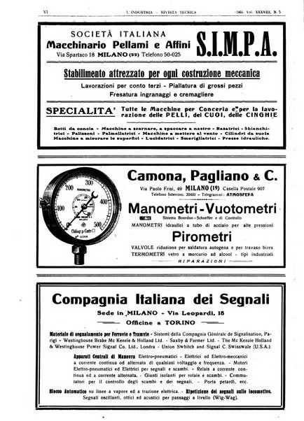 L'industria rivista tecnica ed economica illustrata