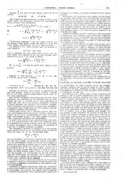 L'industria rivista tecnica ed economica illustrata