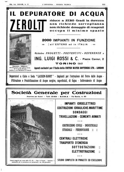 L'industria rivista tecnica ed economica illustrata
