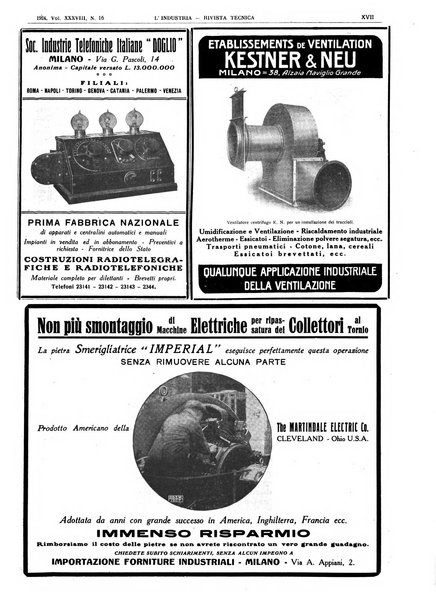 L'industria rivista tecnica ed economica illustrata