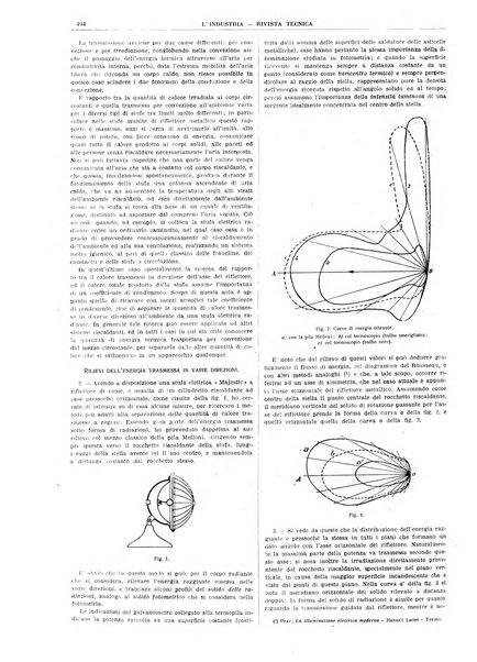 L'industria rivista tecnica ed economica illustrata