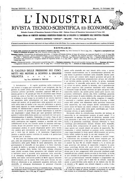 L'industria rivista tecnica ed economica illustrata