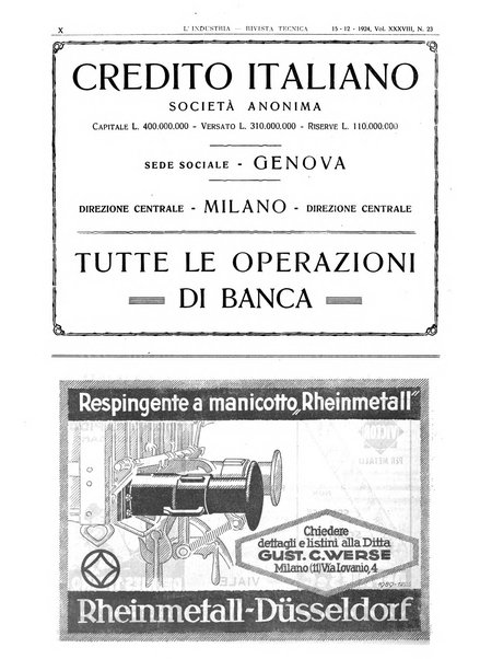 L'industria rivista tecnica ed economica illustrata