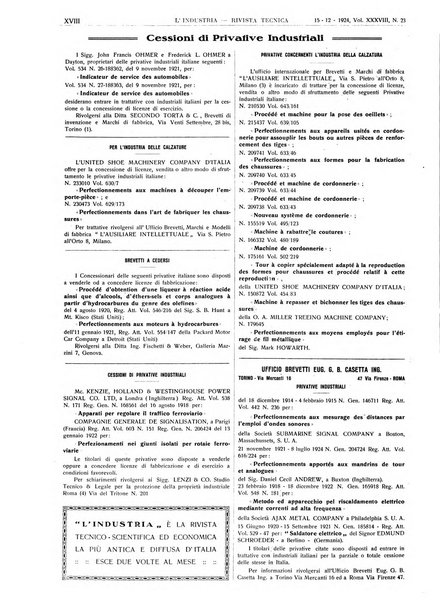 L'industria rivista tecnica ed economica illustrata