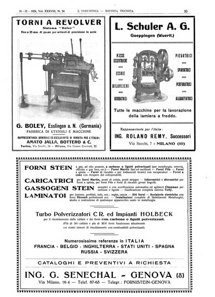 L'industria rivista tecnica ed economica illustrata