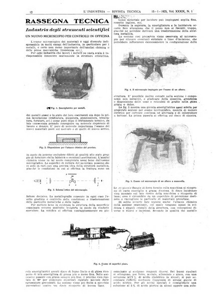 L'industria rivista tecnica ed economica illustrata