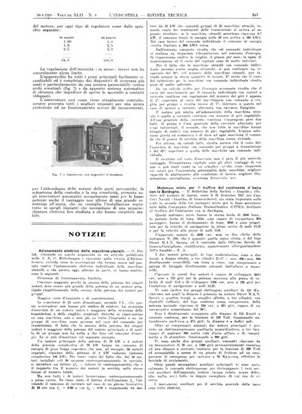 L'industria rivista tecnica ed economica illustrata