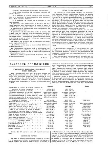 L'industria rivista tecnica ed economica illustrata