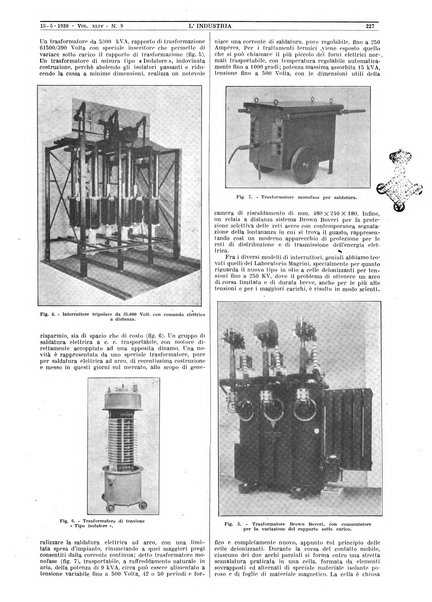 L'industria rivista tecnica ed economica illustrata