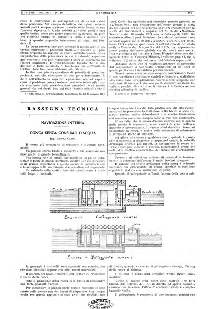 L'industria rivista tecnica ed economica illustrata