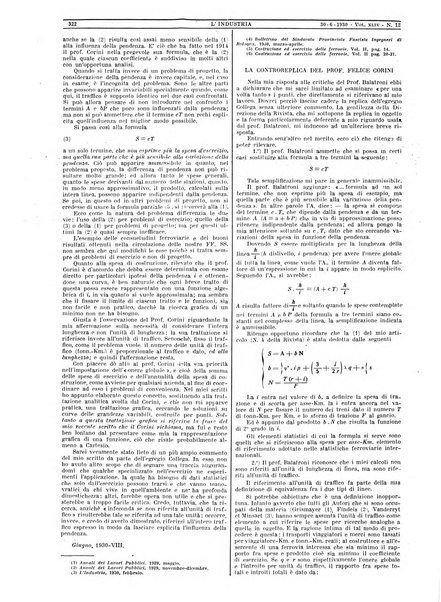 L'industria rivista tecnica ed economica illustrata