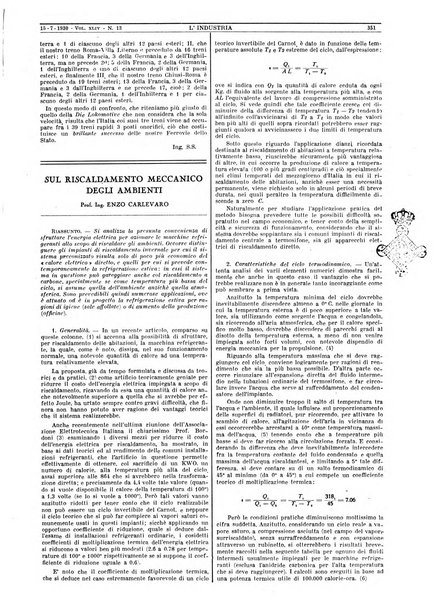 L'industria rivista tecnica ed economica illustrata