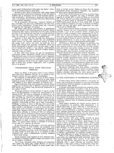 L'industria rivista tecnica ed economica illustrata