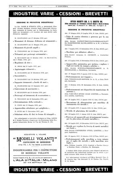 L'industria rivista tecnica ed economica illustrata