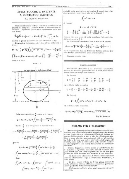 L'industria rivista tecnica ed economica illustrata