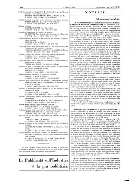 L'industria rivista tecnica ed economica illustrata