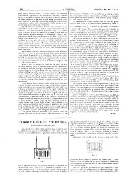 L'industria rivista tecnica ed economica illustrata