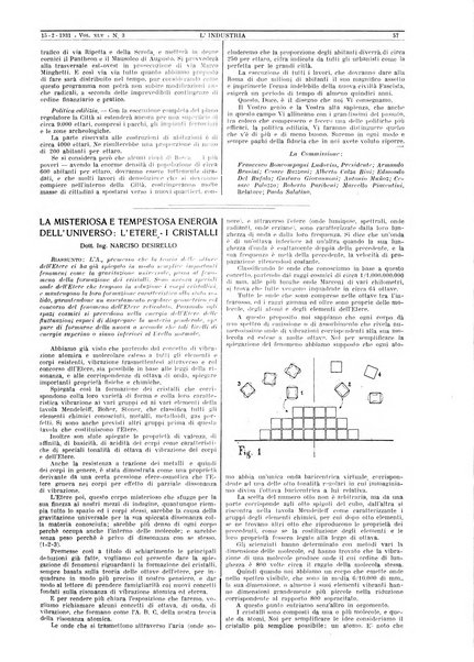 L'industria rivista tecnica ed economica illustrata