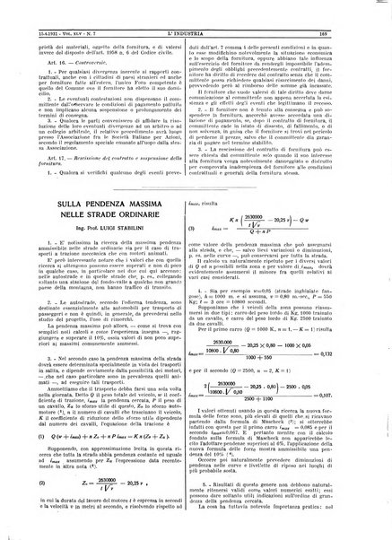 L'industria rivista tecnica ed economica illustrata