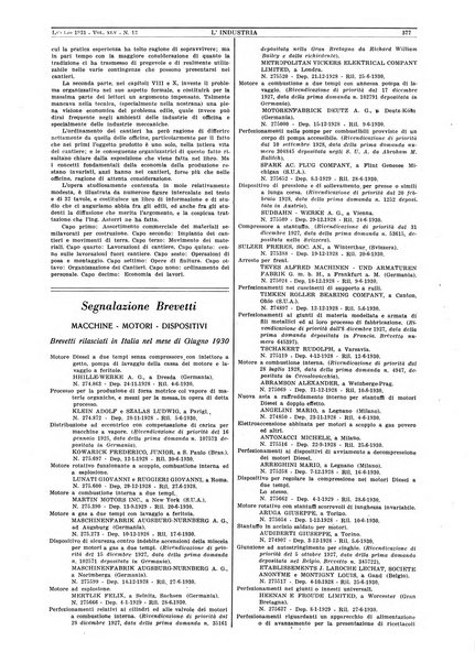 L'industria rivista tecnica ed economica illustrata