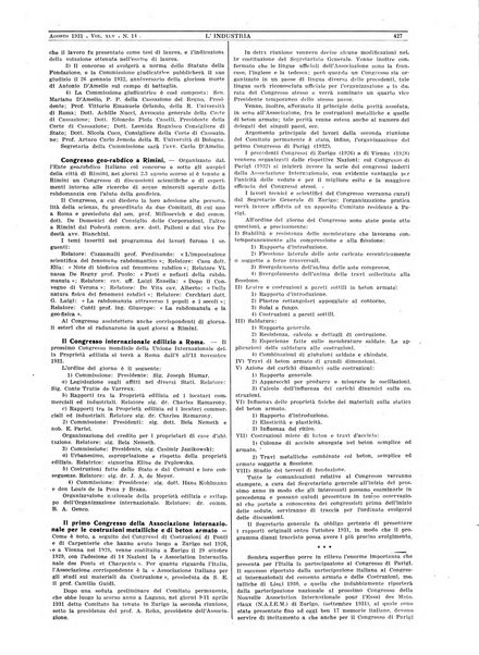 L'industria rivista tecnica ed economica illustrata