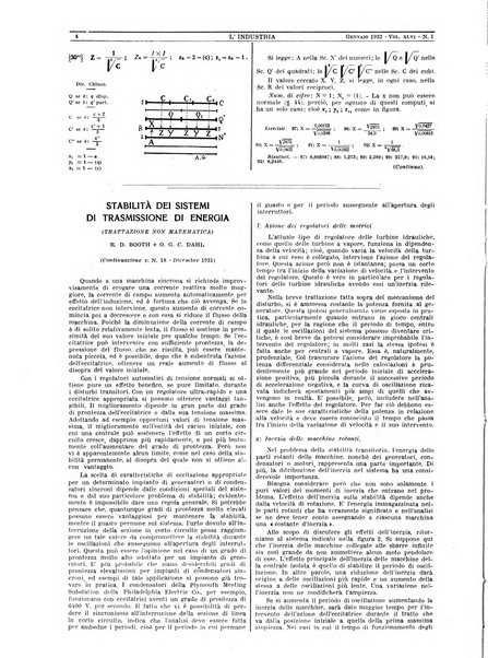 L'industria rivista tecnica ed economica illustrata