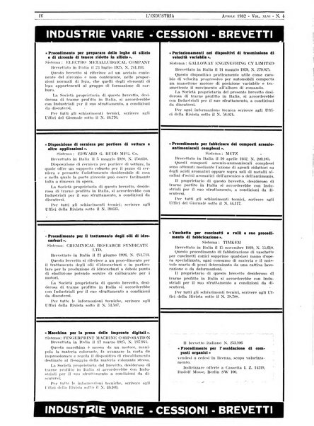 L'industria rivista tecnica ed economica illustrata