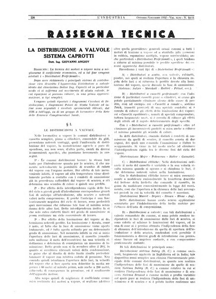 L'industria rivista tecnica ed economica illustrata