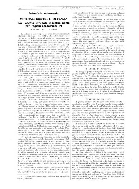 L'industria rivista tecnica ed economica illustrata