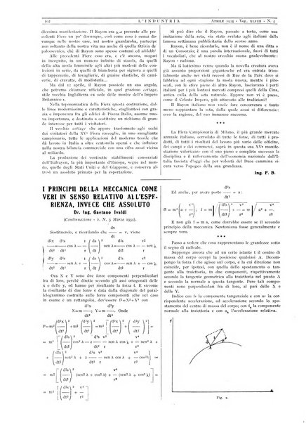 L'industria rivista tecnica ed economica illustrata