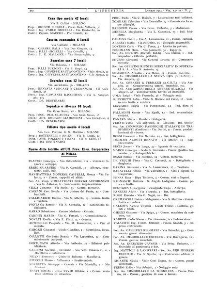 L'industria rivista tecnica ed economica illustrata