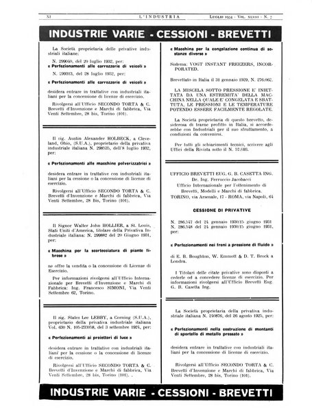 L'industria rivista tecnica ed economica illustrata