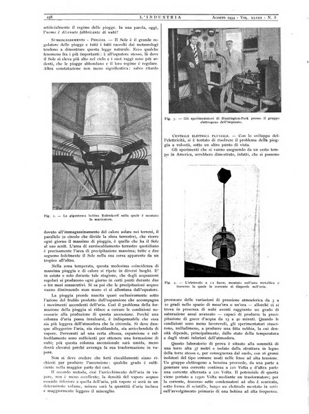 L'industria rivista tecnica ed economica illustrata