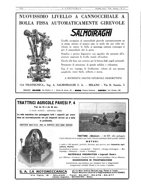 L'industria rivista tecnica ed economica illustrata