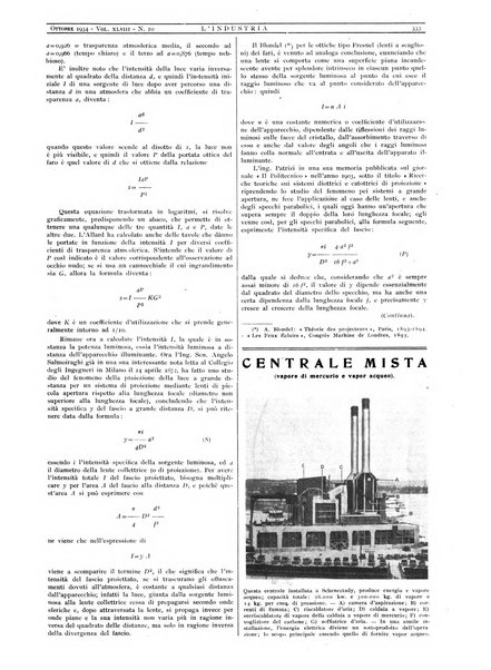 L'industria rivista tecnica ed economica illustrata