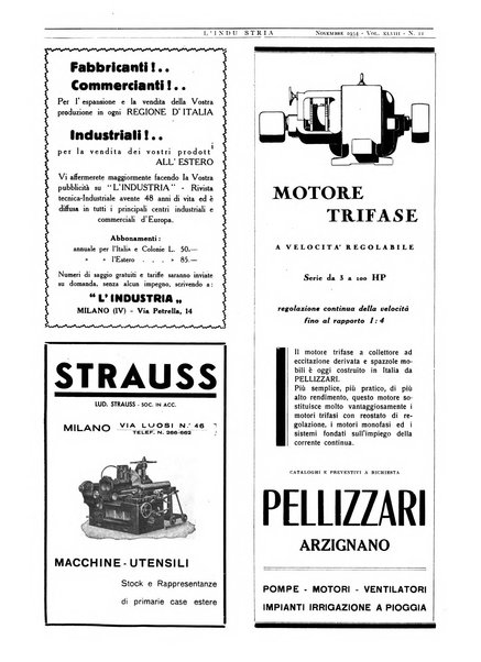 L'industria rivista tecnica ed economica illustrata