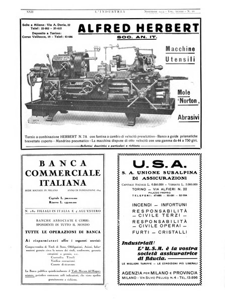 L'industria rivista tecnica ed economica illustrata