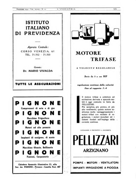 L'industria rivista tecnica ed economica illustrata