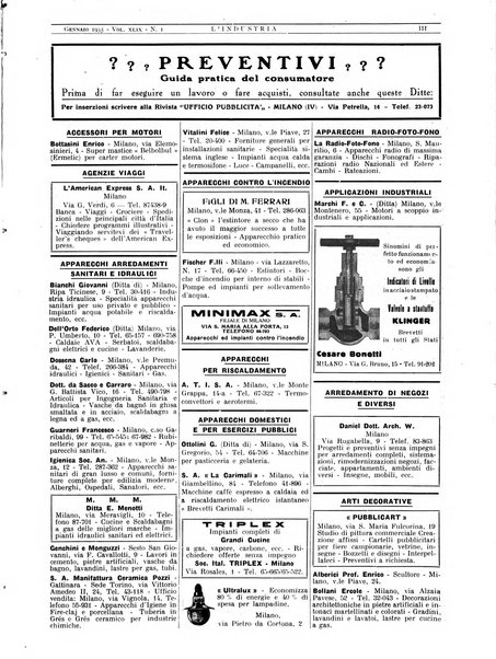 L'industria rivista tecnica ed economica illustrata