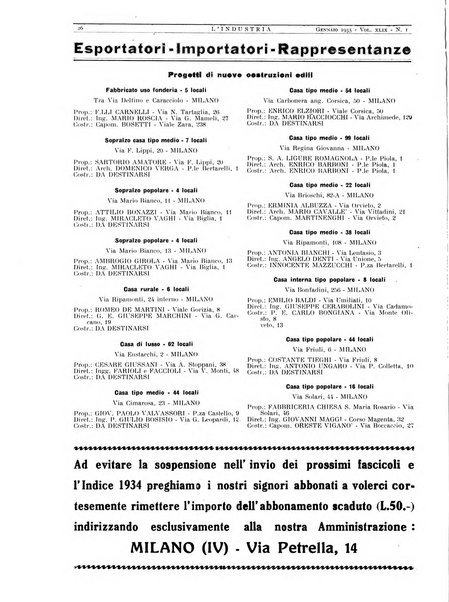 L'industria rivista tecnica ed economica illustrata