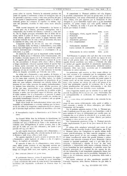 L'industria rivista tecnica ed economica illustrata