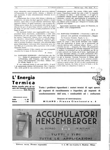 L'industria rivista tecnica ed economica illustrata