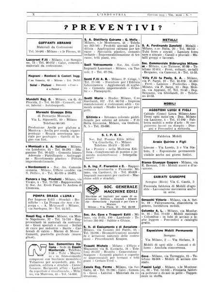 L'industria rivista tecnica ed economica illustrata