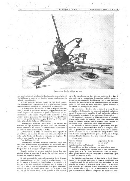 L'industria rivista tecnica ed economica illustrata