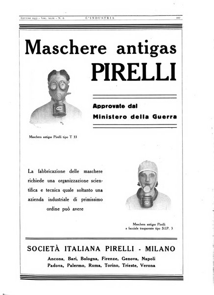 L'industria rivista tecnica ed economica illustrata