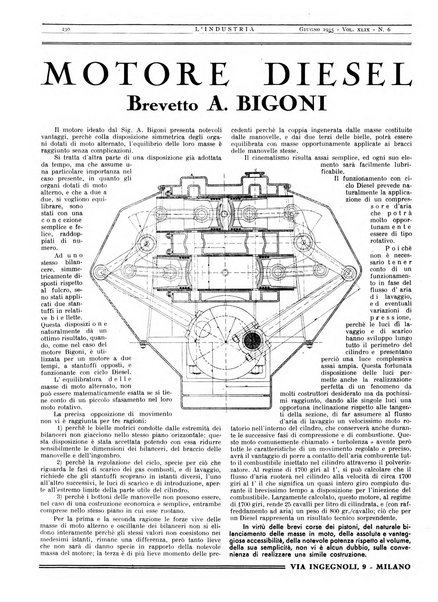 L'industria rivista tecnica ed economica illustrata