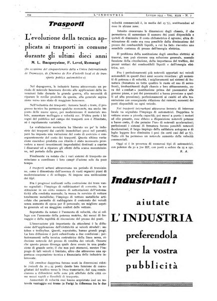 L'industria rivista tecnica ed economica illustrata