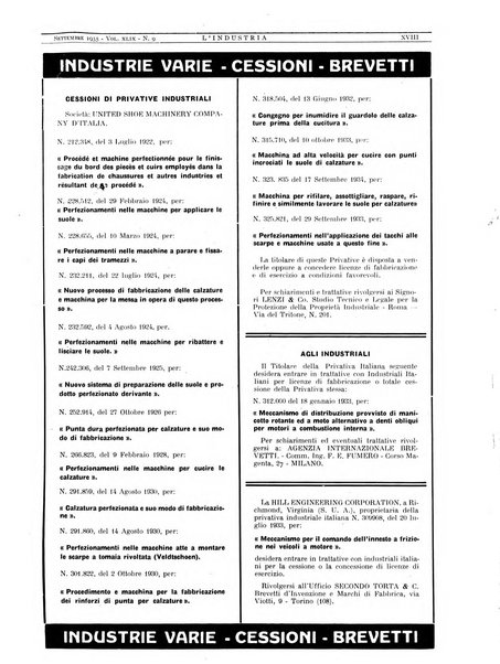 L'industria rivista tecnica ed economica illustrata